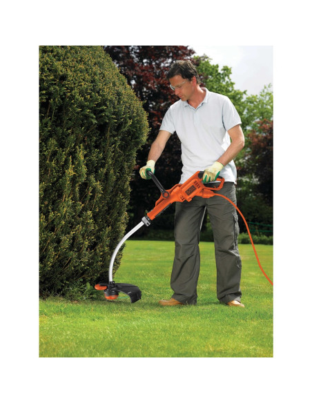 Black & Decker Gl9035-Qs Przecinarka Do Pędzli/Trymer 900 W Elektryczny Czarny, Pomarańczowy