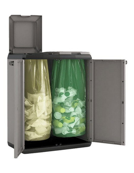 Keter Split Basic 220 L Prostokątny Plastik Szary