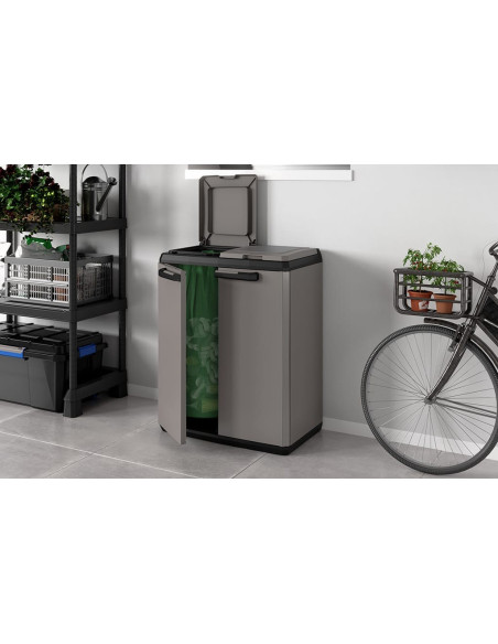 Keter Split Basic 220 L Prostokątny Plastik Szary