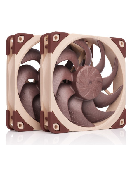 Noctua Nf-A12X25 G2 Pwm Sx2-Pp System Chłodzenia Komputerów Obudowa Komputera Wentylator 12 Cm Beżowy 2 Szt.