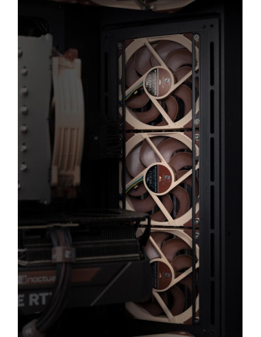 Noctua Nf-A12X25 G2 Pwm Sx2-Pp System Chłodzenia Komputerów Obudowa Komputera Wentylator 12 Cm Beżowy 2 Szt.