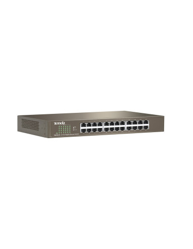 Tenda 24-Port Gigabit Ethernet Switch Nie Zarządzany Niebieski