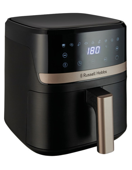 Russell Hobbs Satisfry Heißluftfritteuse Pojedyńczy 4,3 L Autonomiczny 1300 W Frytkownica Na Gorące Powietrze Czarny