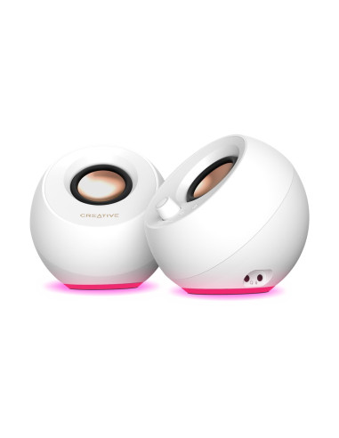 Głośniki Creative Labs Creative Pebble Pro White 51Mf1710Aa003 Bt