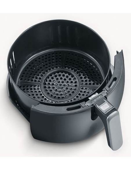 Severin Fr 2445 Frytkownica Pojedyńczy 5 L Autonomiczny 2000 W Frytkownica Na Gorące Powietrze Czarny, Metaliczny, Srebrny
