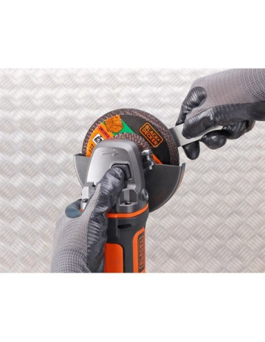 Black & Decker Akumulatorowa Szlifierka Kątowa 18 Volt Bez Baterii I Ładowarki Bcg720N-Xj