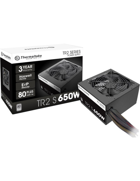 Thermaltake Tr2 S 650W Moduł Zasilaczy 20+4 Pin Atx Atx Czarny
