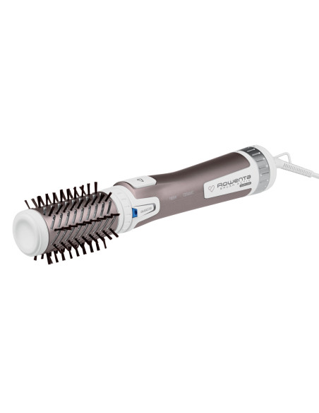 Rowenta Brush Activ Premium Care Cf9540 Szczotka Z Gorącym Powietrzem Ciepły Aluminium, Metaliczny, Biały 1000 W 1,8 M
