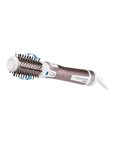 Rowenta Brush Activ Premium Care Cf9540 Szczotka Z Gorącym Powietrzem Ciepły Aluminium, Metaliczny, Biały 1000 W 1,8 M