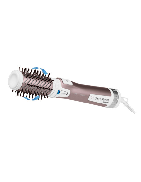Rowenta Brush Activ Premium Care Cf9540 Szczotka Z Gorącym Powietrzem Ciepły Aluminium, Metaliczny, Biały 1000 W 1,8 M