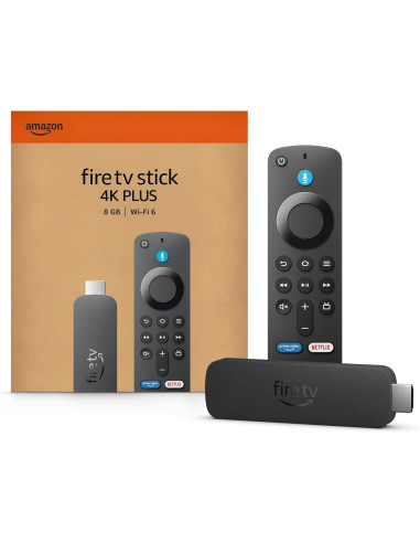 Amazon Fire Tv Stick 4K Plus Hdmi 4K Ultra Hd Fire Os Czarny
