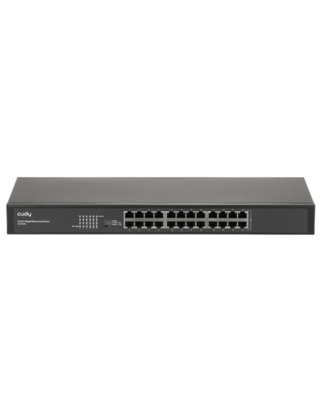 Cudy Gs1024L Przełącznik Sieciowy Gigabit Ethernet (10/100/1000) 1U Czarny