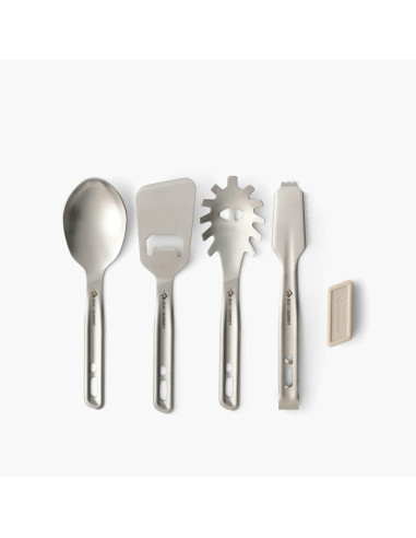 Sztućce Turystyczne Sea To Summit Detour Sl Steel Utensil Set