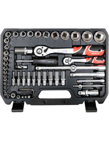 Zestaw Narzędzi 1/4", 1/2" Kpl 93Szt Yt-38784 Yato