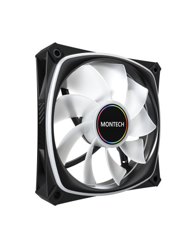 Montech Rx120 Pro Obudowa Komputera Wentylator 12 Cm Biały 3 Szt.