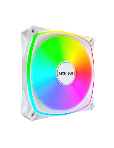 Montech Rx120 Pro Obudowa Komputera Wentylator 12 Cm Biały 3 Szt.