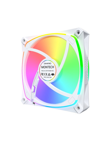 Montech Rx120 Pro Obudowa Komputera Wentylator 12 Cm Biały 3 Szt.