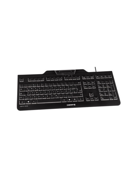 Cherry Kc 1000 Sc Klawiatura Usb Qwertz Swiss Czarny