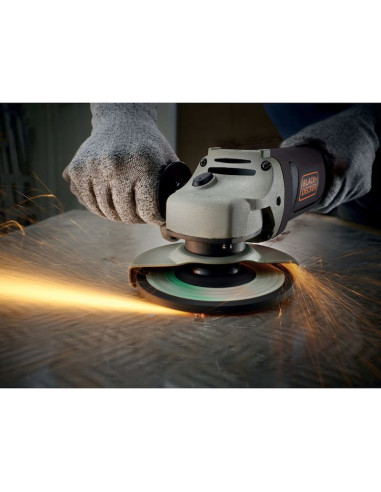 Black & Decker Kg1202K Szlifierka Kątowa 12,5 Cm 11000 Rpm 1200 W