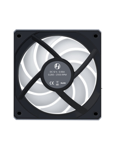 Lian Li 12Rcl1W3B System Chłodzenia Komputerów Obudowa Komputera Wentylator 12 Cm Czarny