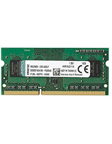 Pamięć Kingston Kvr16Ls11/4 (Ddr3 So-Dimm  1 X 4 Gb  1600 Mhz  Cl11)
