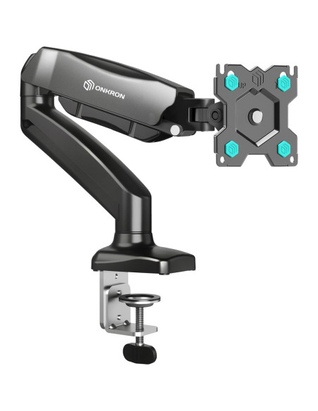 Onkron G80-B Uchwyt Biurkowy Obrotowo-Nachylny Do Monitora 13"-32" Maks 8 Kg, Z Obracaniem, Czarny