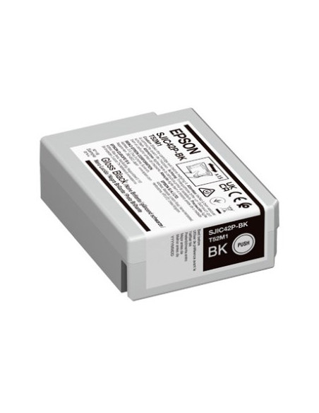 Epson Sjic42P-Bk Nabój Z Tuszem 1 Szt. Oryginalny Czarny