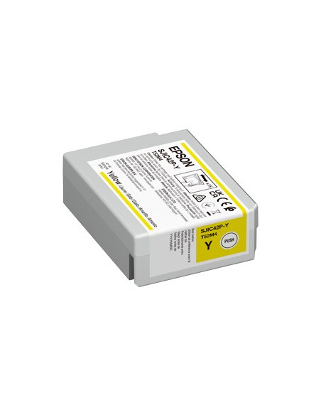 Epson Sjic42P-Y Nabój Z Tuszem 1 Szt. Oryginalny Żółty