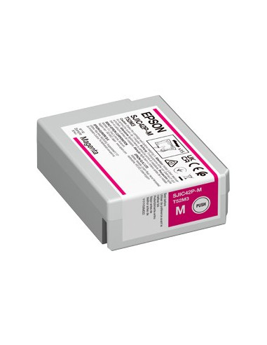 Epson Sjic42P-M Nabój Z Tuszem 1 Szt. Oryginalny Purpurowy