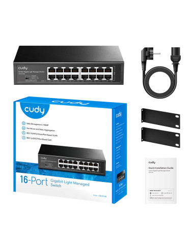 Switch Cudy Gs1016E 16-Port Gigabit Light