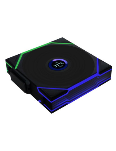 Lian Li Uni Fan Tl Lcd Obudowa Komputera, Procesor Wentylator 14 Cm Czarny 1 Szt.