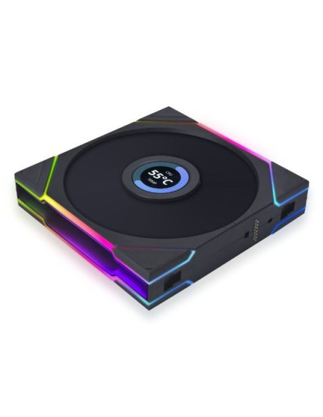 Lian Li Uni Fan Tl Lcd Obudowa Komputera, Procesor Wentylator 14 Cm Czarny 1 Szt.