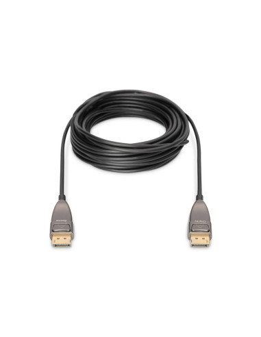 Digitus Kabel Displayport 1.4 Hybrydowy Czarny 10M