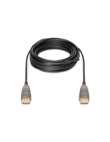 Digitus Kabel Displayport 1.4 Hybrydowy Czarny 10M