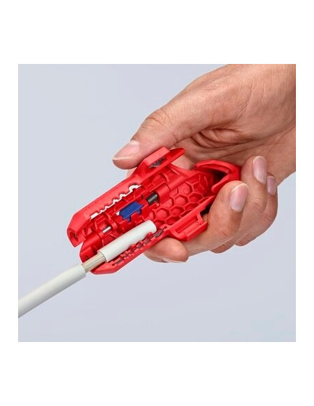 Knipex 16 95 03 Sb Narzędzie Do Zdejmowania Izolacji Niebieski, Czerwony