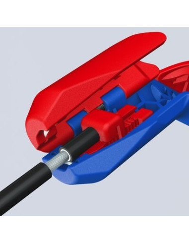 Knipex 16 95 03 Sb Narzędzie Do Zdejmowania Izolacji Niebieski, Czerwony