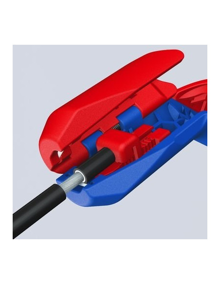 Knipex 16 95 03 Sb Narzędzie Do Zdejmowania Izolacji Niebieski, Czerwony