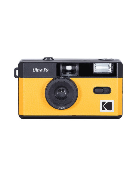 Kodak Ultra F9 Kompaktowa Kamera Filmowa 35 Mm Czarny, Żółty