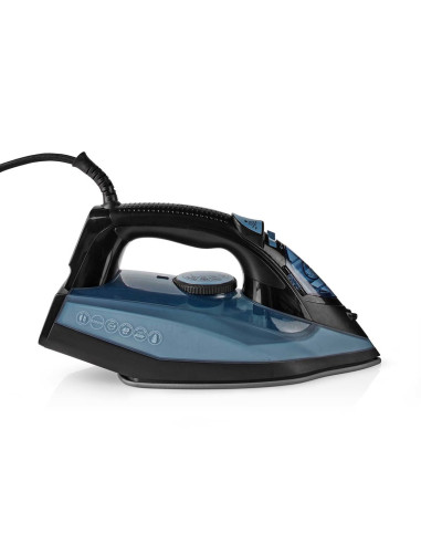 Nedis Iron2000 Żelazko Żelazko Suche Płyta Ceramiczna 2600 W Niebieski