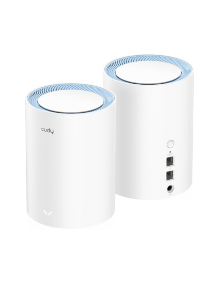 Access Point Cudy M1200 (2-Pack) Ac1200 Dual Band Wi-Fi 2X 10/100Mbps Mesh