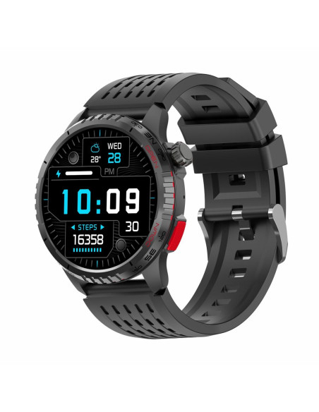 Denver Swg-345B 3,63 Cm (1.43") Amoled Cyfrowy 466 X 466 Px Czarny Gps