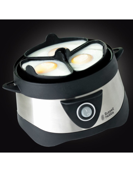 Russell Hobbs Stylo 7 Jaj. 365 W Czarny, Stal Nierdzewna