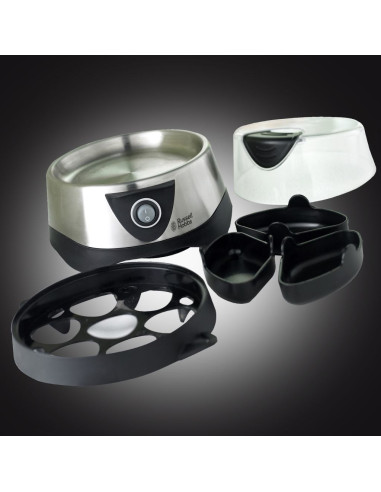 Russell Hobbs Stylo 7 Jaj. 365 W Czarny, Stal Nierdzewna