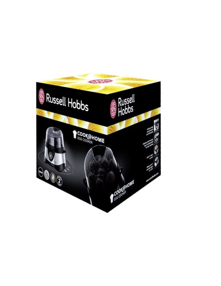 Russell Hobbs Stylo 7 Jaj. 365 W Czarny, Stal Nierdzewna