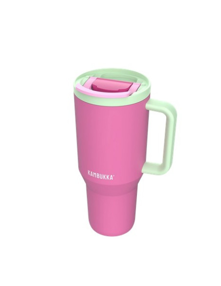 Kubek Termiczny Z Teleskopową Słomką Kambukka Rio Tumbler 950Ml Bubblegum Mint