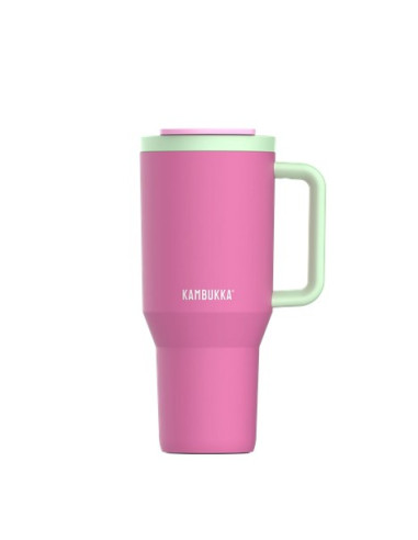 Kubek Termiczny Z Teleskopową Słomką Kambukka Rio Tumbler 950Ml Bubblegum Mint