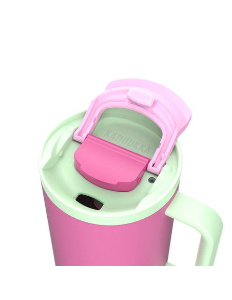 Kubek Termiczny Z Teleskopową Słomką Kambukka Rio Tumbler 950Ml Bubblegum Mint