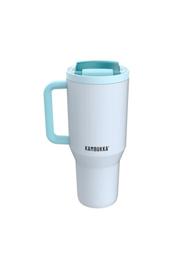 Kubek Termiczny Z Teleskopową Słomką Kambukka Rio Tumbler 950Ml Frosty Coconut