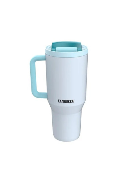 Kubek Termiczny Z Teleskopową Słomką Kambukka Rio Tumbler 950Ml Frosty Coconut