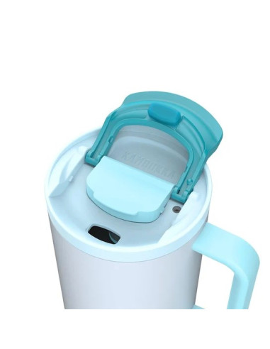 Kubek Termiczny Z Teleskopową Słomką Kambukka Rio Tumbler 950Ml Frosty Coconut